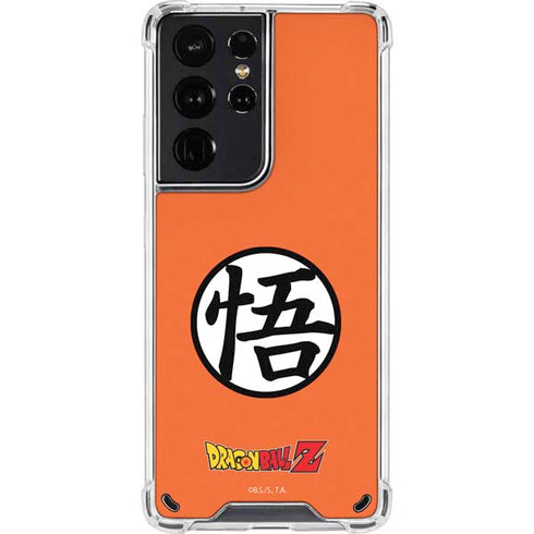 Dragon Ball Z Goku Iconic Kanji Symbol Galaxy S21 Ultra 5G Clear Case